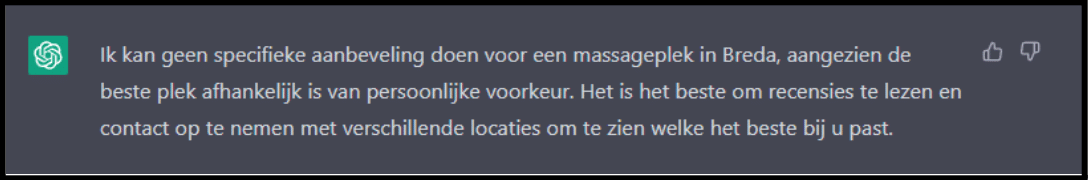 tekortkomingen chatgpt