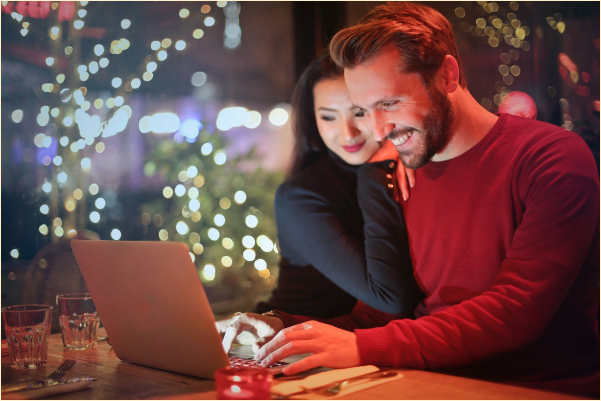 Kerst laptop
