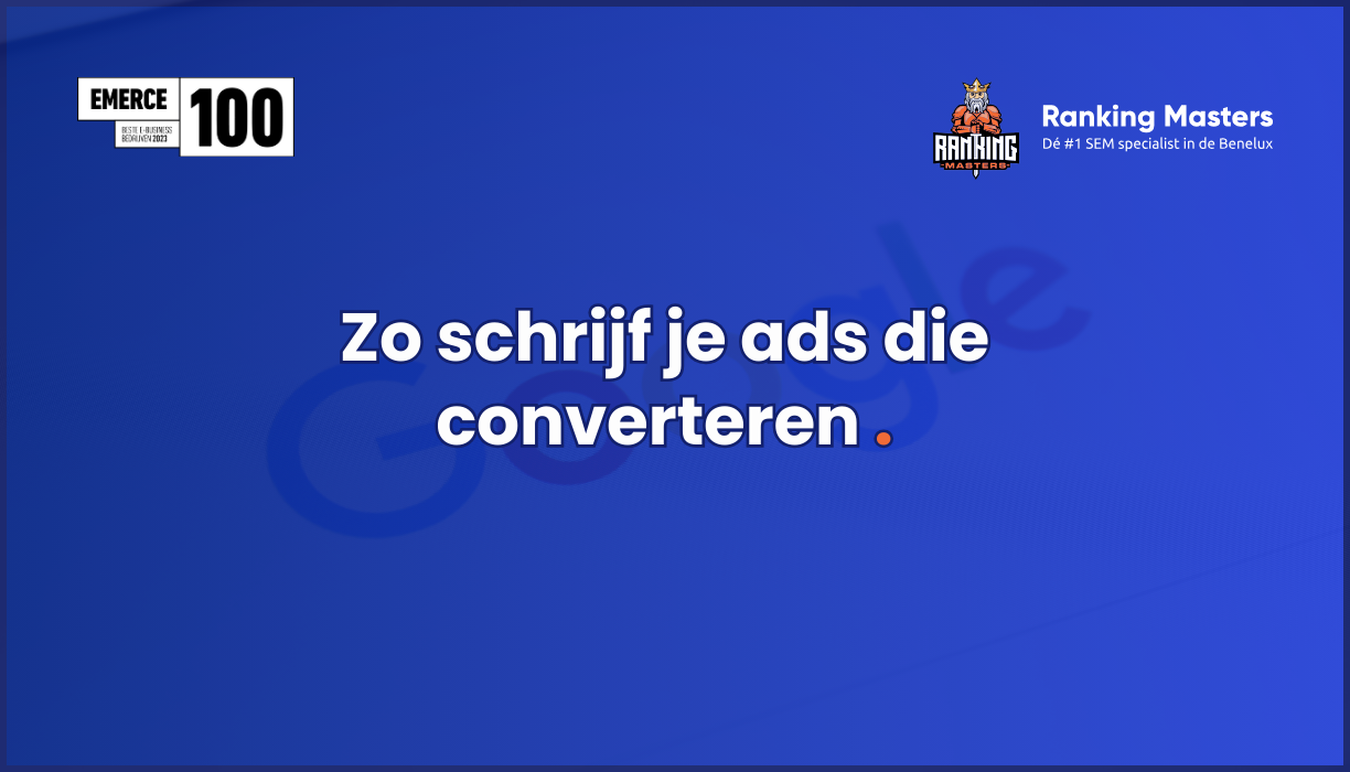 Zo schrijf je ads die converteren